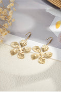 Boucles d'oreilles Fleur Dorée