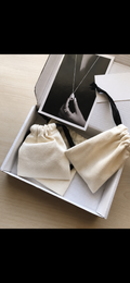 Pochette bijoux en tissu