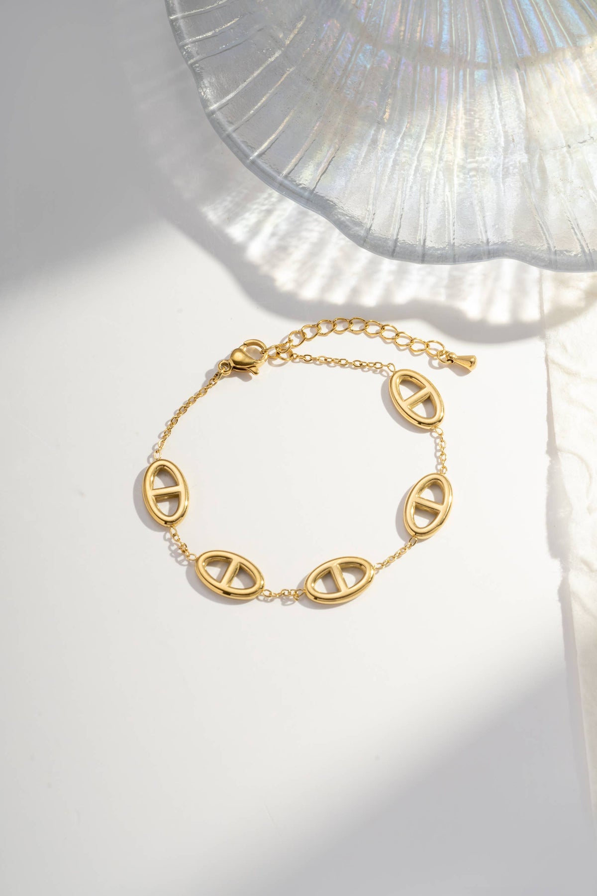 Bracelet maille marine